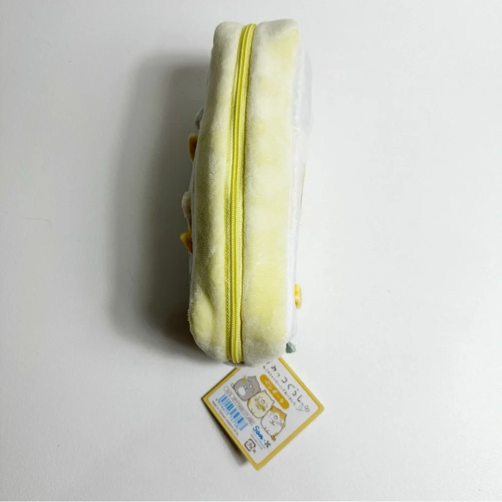 San X Japan Kawaii Plush Sumikko Gurashi Cat Pencil Case Pouch NEW